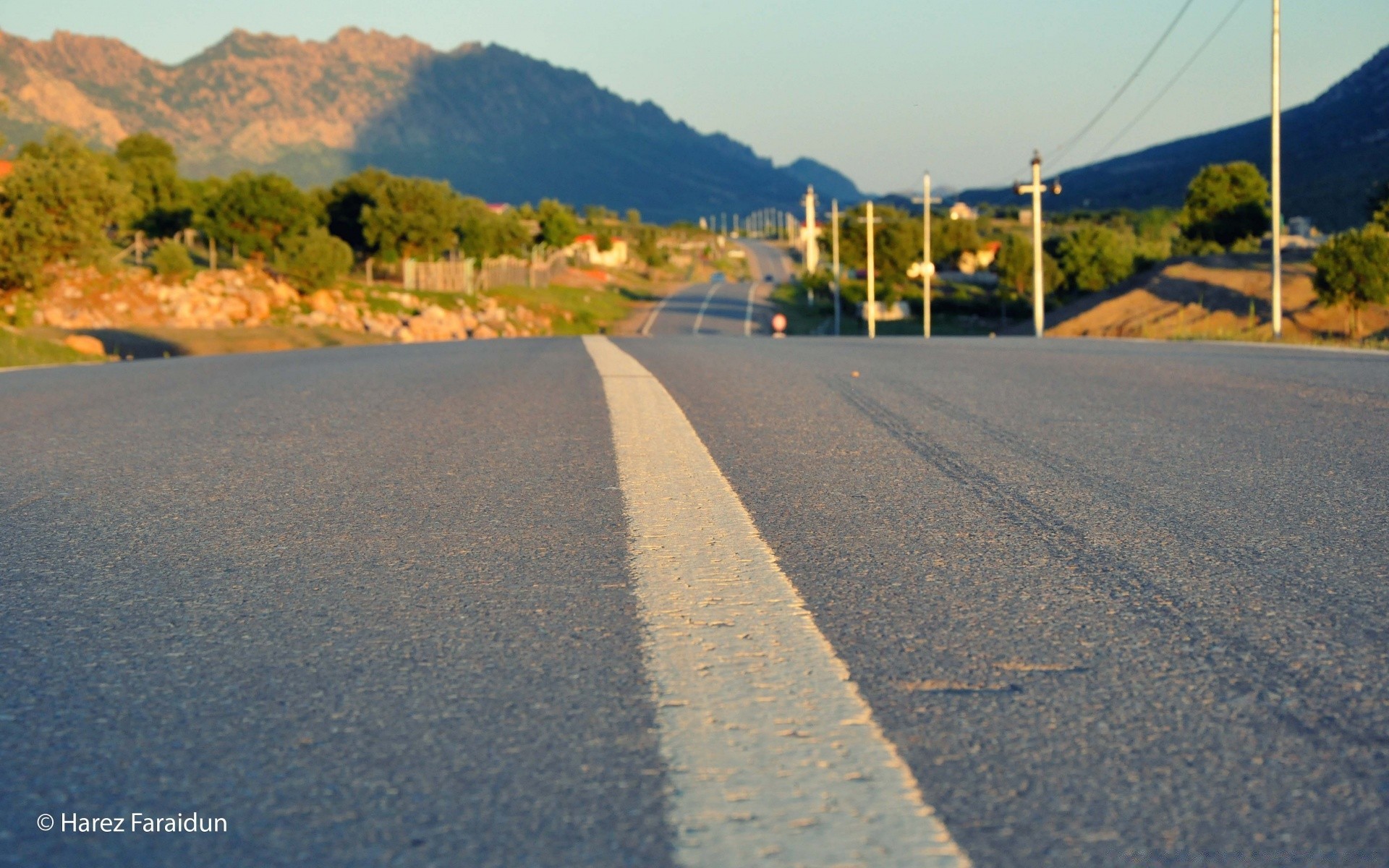 landscapes road asphalt highway transportation system travel street guidance empty nature outdoors landscape pavement car traffic sky