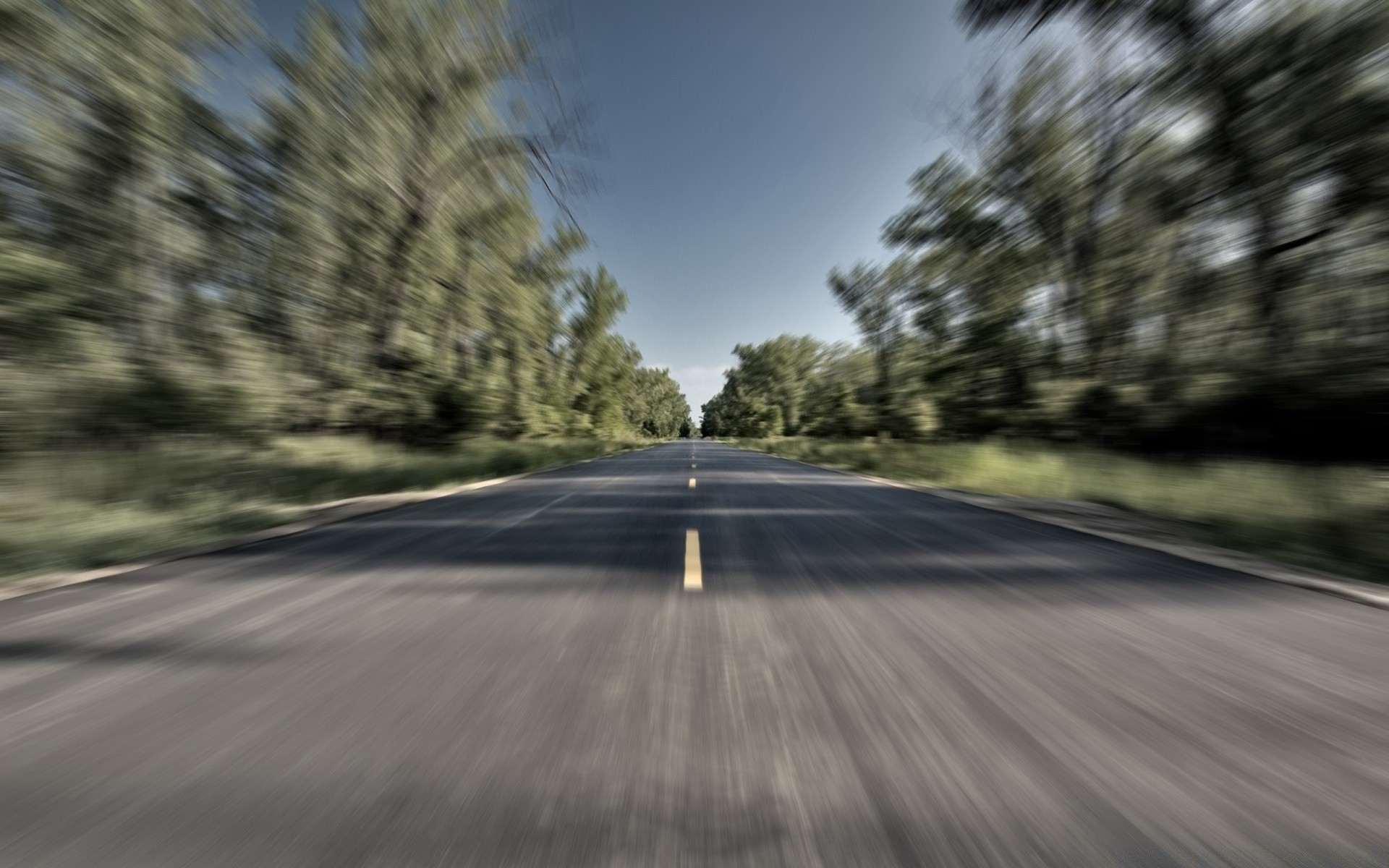 sahne yol asfalt rehberlik manzara ağaç otoyol