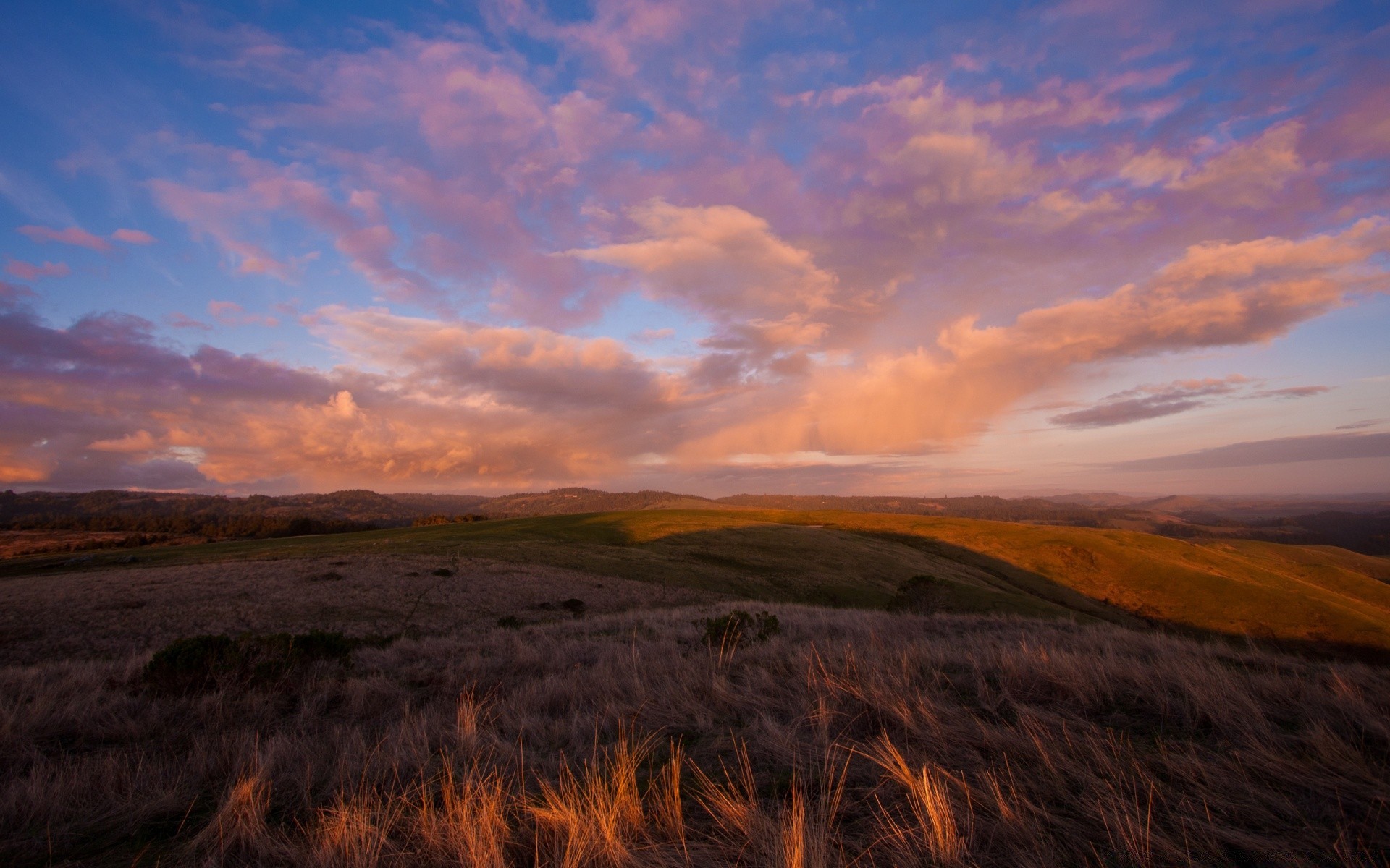 paysage coucher de soleil paysage aube soir crépuscule ciel voyage à l extérieur pâturages lumière du jour soleil