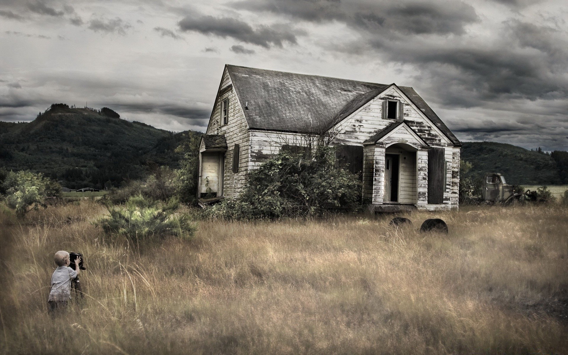 landscapes barn abandoned farm house landscape country grass home farmhouse rural sky field countryside building rustic agriculture outdoors