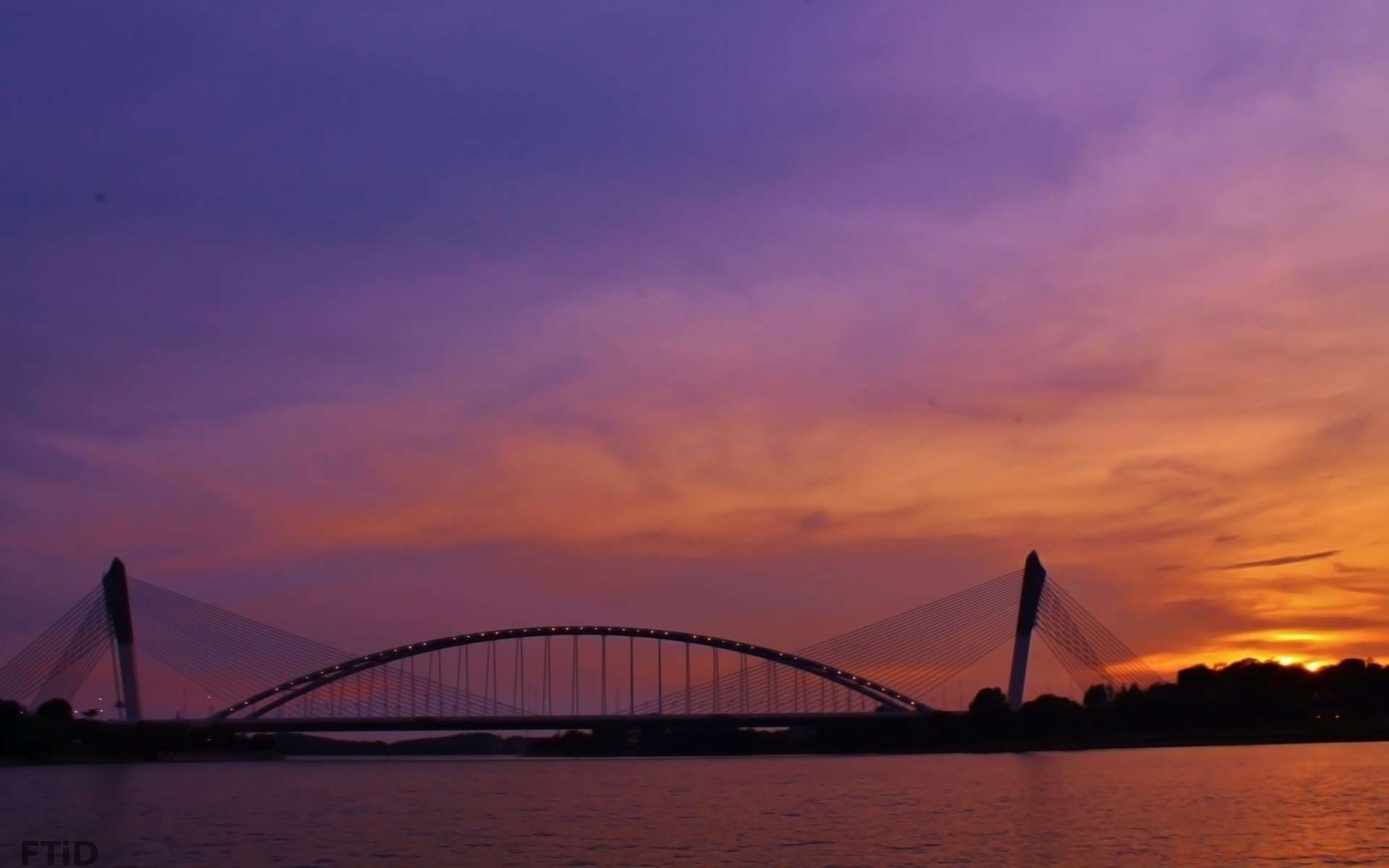 paesaggio tramonto acqua ponte alba sera crepuscolo ponte sospeso fiume cielo viaggi città architettura silhouette auto luce illuminazione sistema di trasporto skyline opera