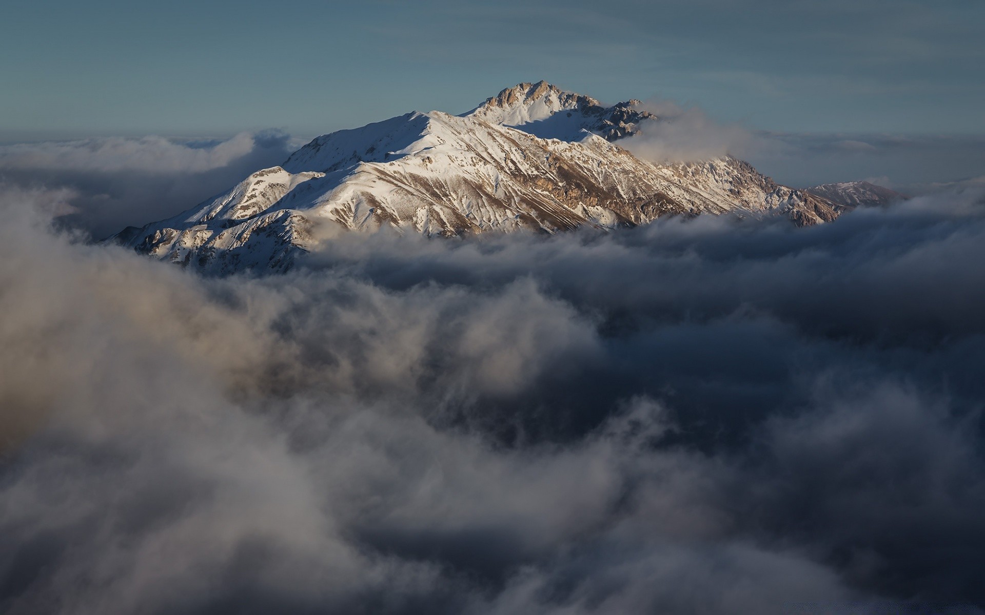 mountains snow mountain sky landscape travel ice sunset winter outdoors dawn fog nature fair weather cold cloud