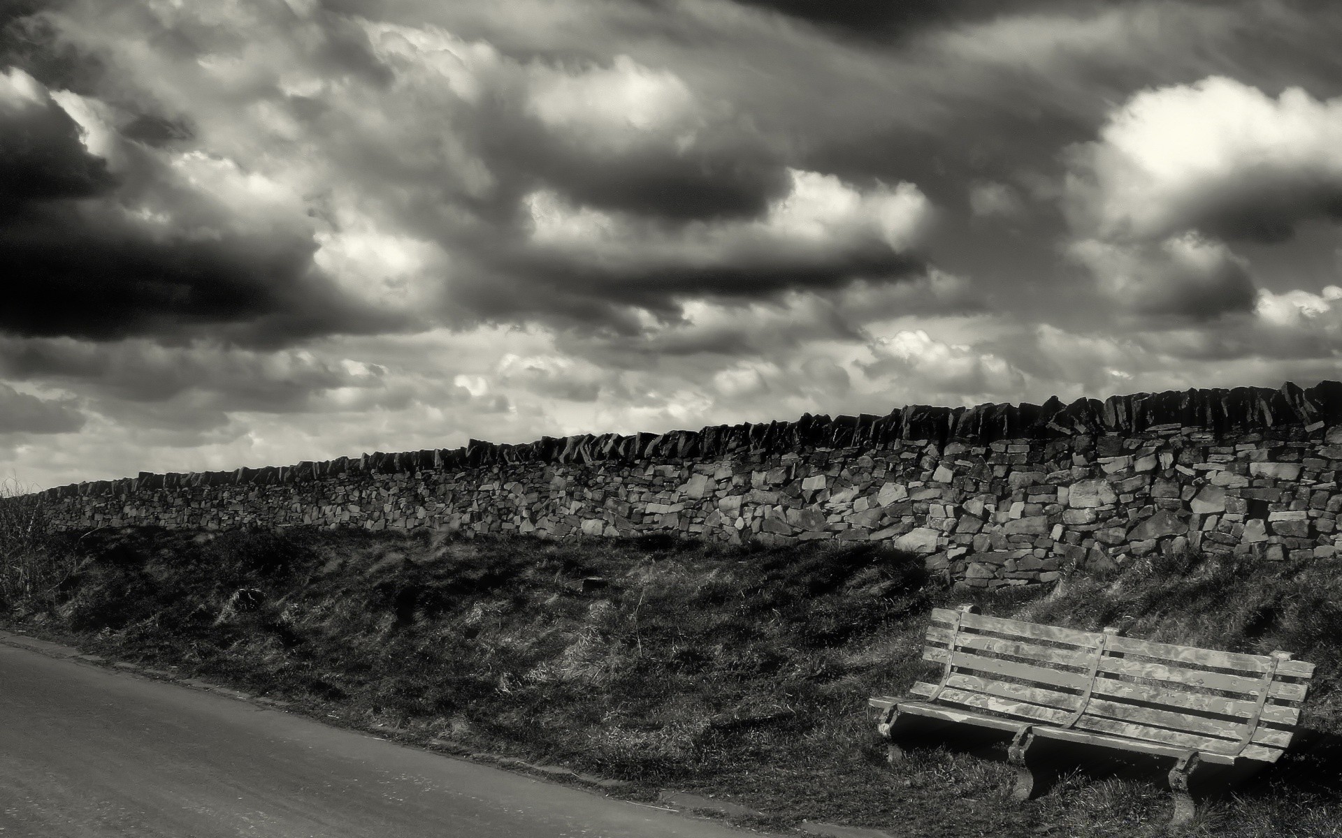 landscapes monochrome landscape storm sky cloud travel beach rain black and white sea road sunset nature