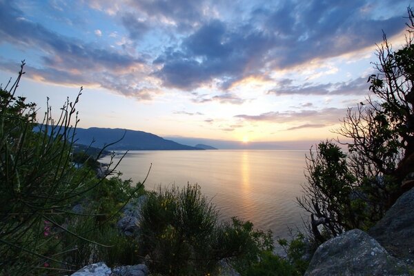 Splendida vista sul lungomare