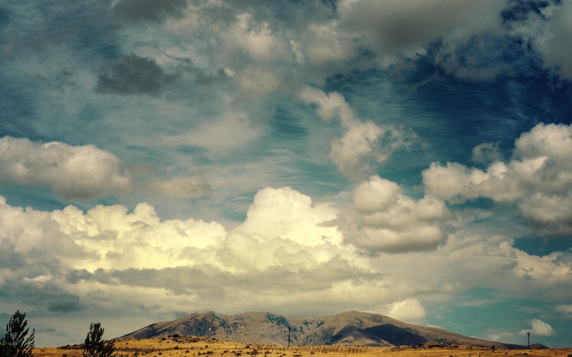 mountains landscape sky sunset nature storm outdoors travel dawn rain daylight sun weather light fair weather cloud scenic tree