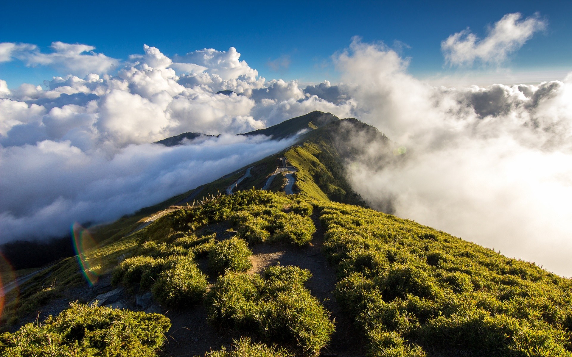 mountains landscape mountain sky nature travel outdoors hill scenic cloud grass daylight valley mountain peak summer