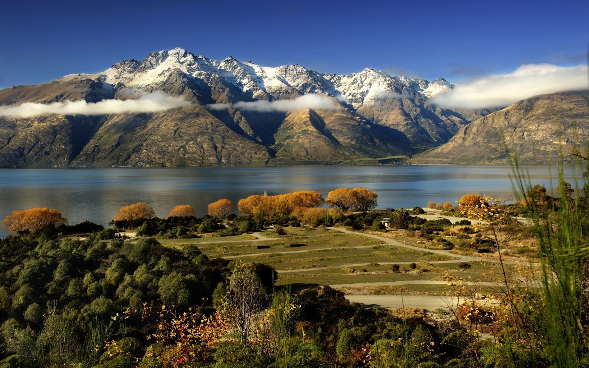 montañas paisaje montañas agua lago naturaleza viajes cielo al aire libre reflexión escénico nieve valle puesta del sol amanecer madera otoño río