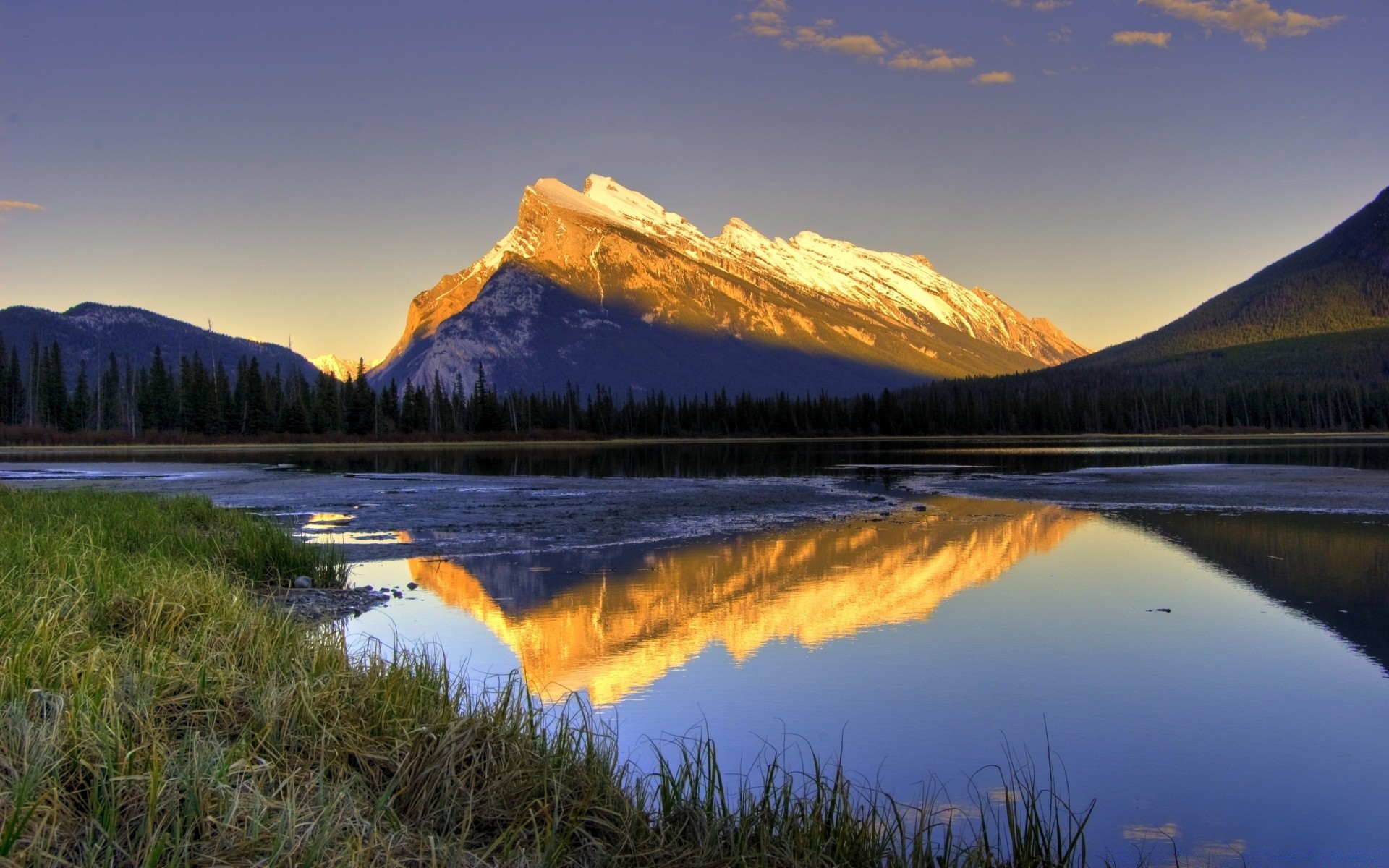 mountains lake reflection water dawn landscape outdoors snow sunset mountain scenic evening sky daylight travel nature river lakeside placid