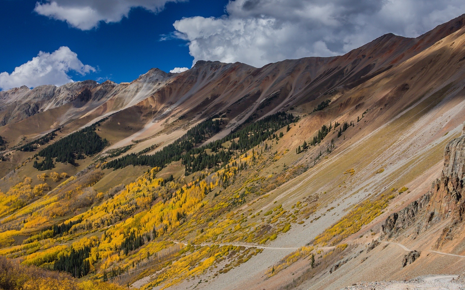 mountains landscape mountain travel nature outdoors sky scenic snow daylight valley hill road