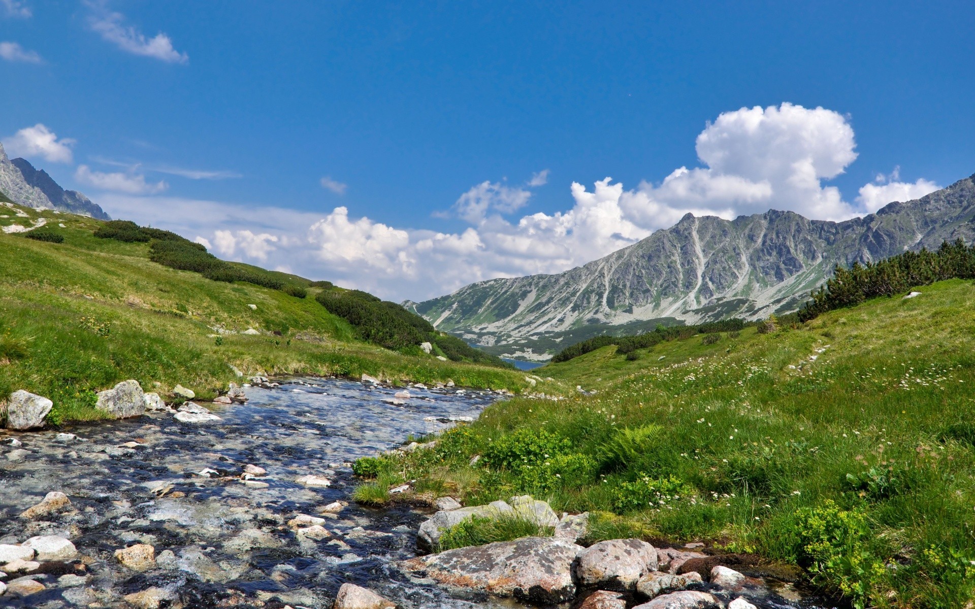 山 山 景观 旅游 自然 天空 水 雪 户外 岩石 风景 夏季 山谷 湖泊 徒步旅行 山顶 草 旅游