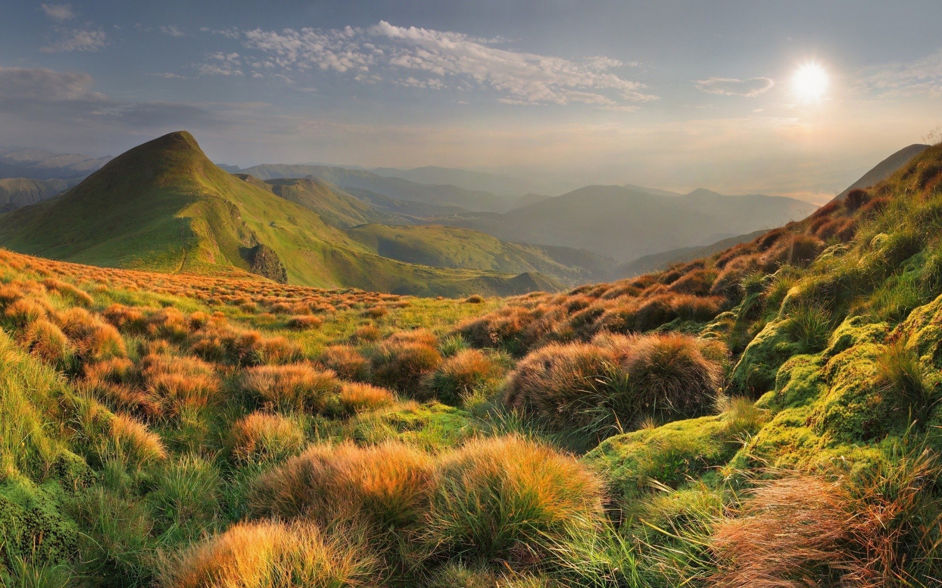 montañas paisaje montañas viajes naturaleza puesta del sol cielo al aire libre amanecer