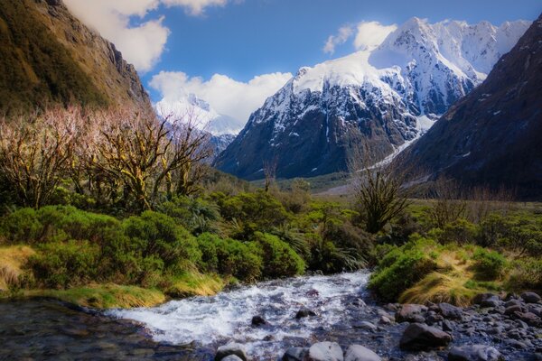 The incredible beauty of the mountain landscape