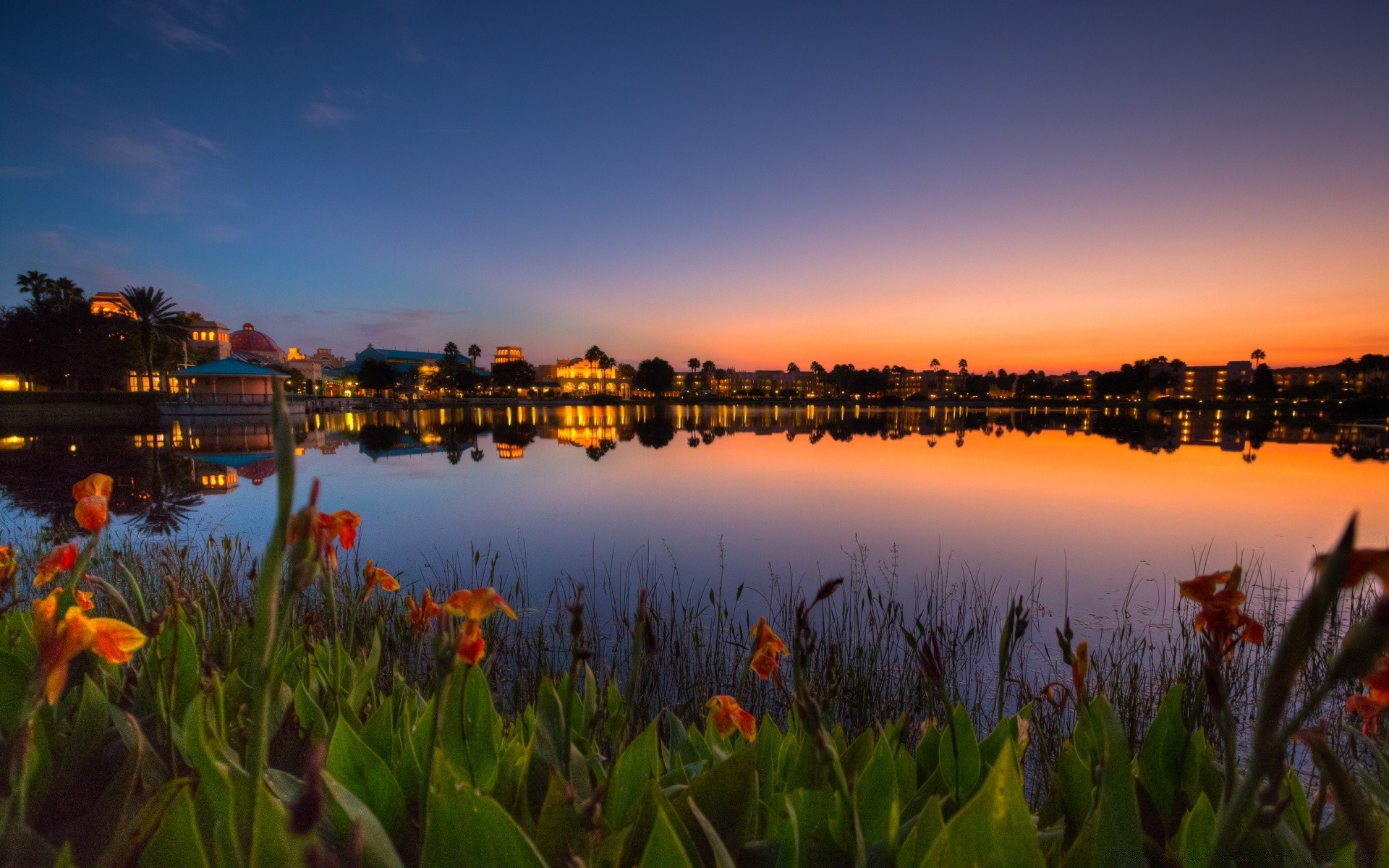 see wasser sonnenuntergang himmel fluss reflexion reisen dämmerung stadt im freien dämmerung abend landschaft natur