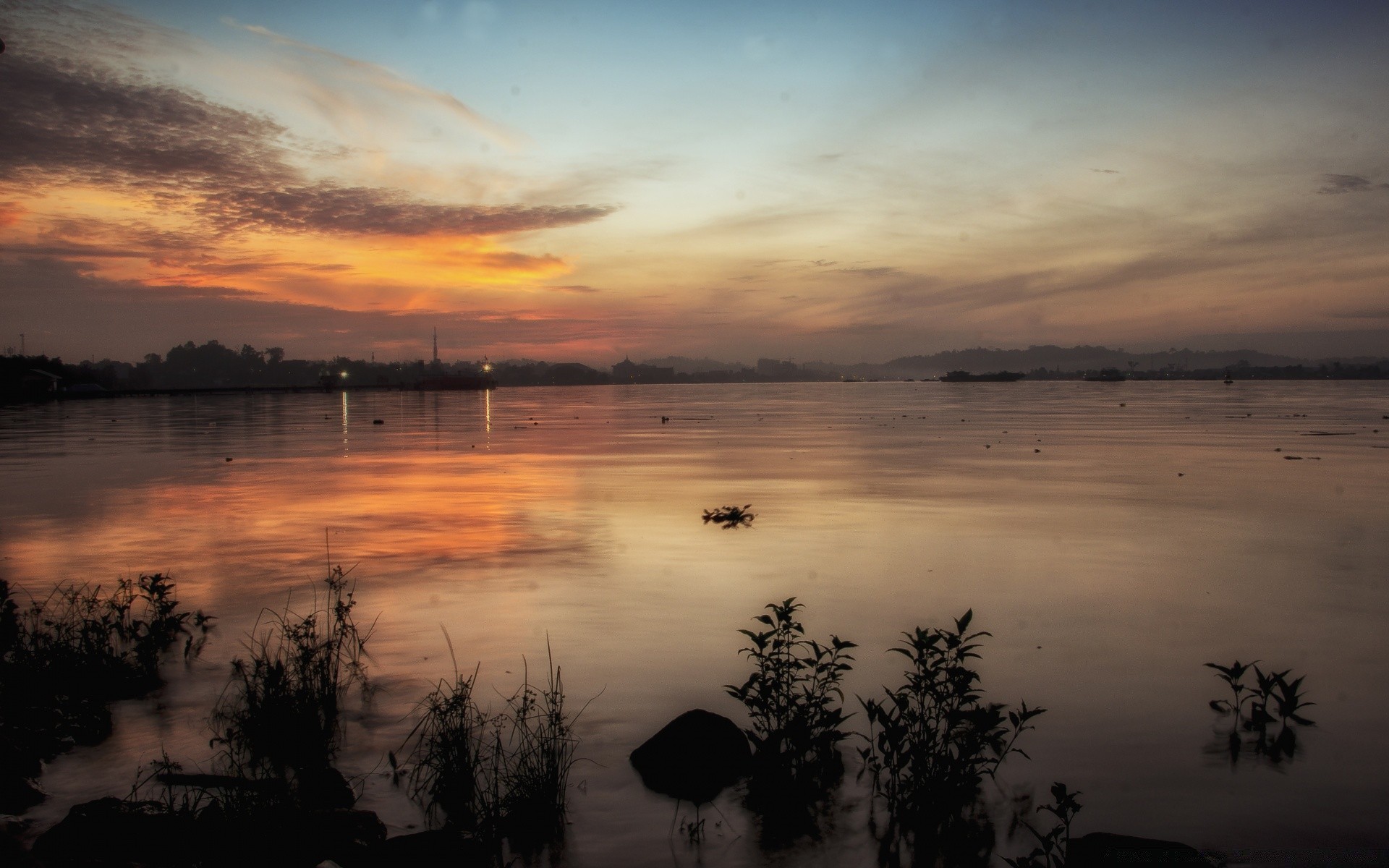 laghi tramonto alba acqua crepuscolo riflessione sera sole paesaggio spiaggia cielo natura