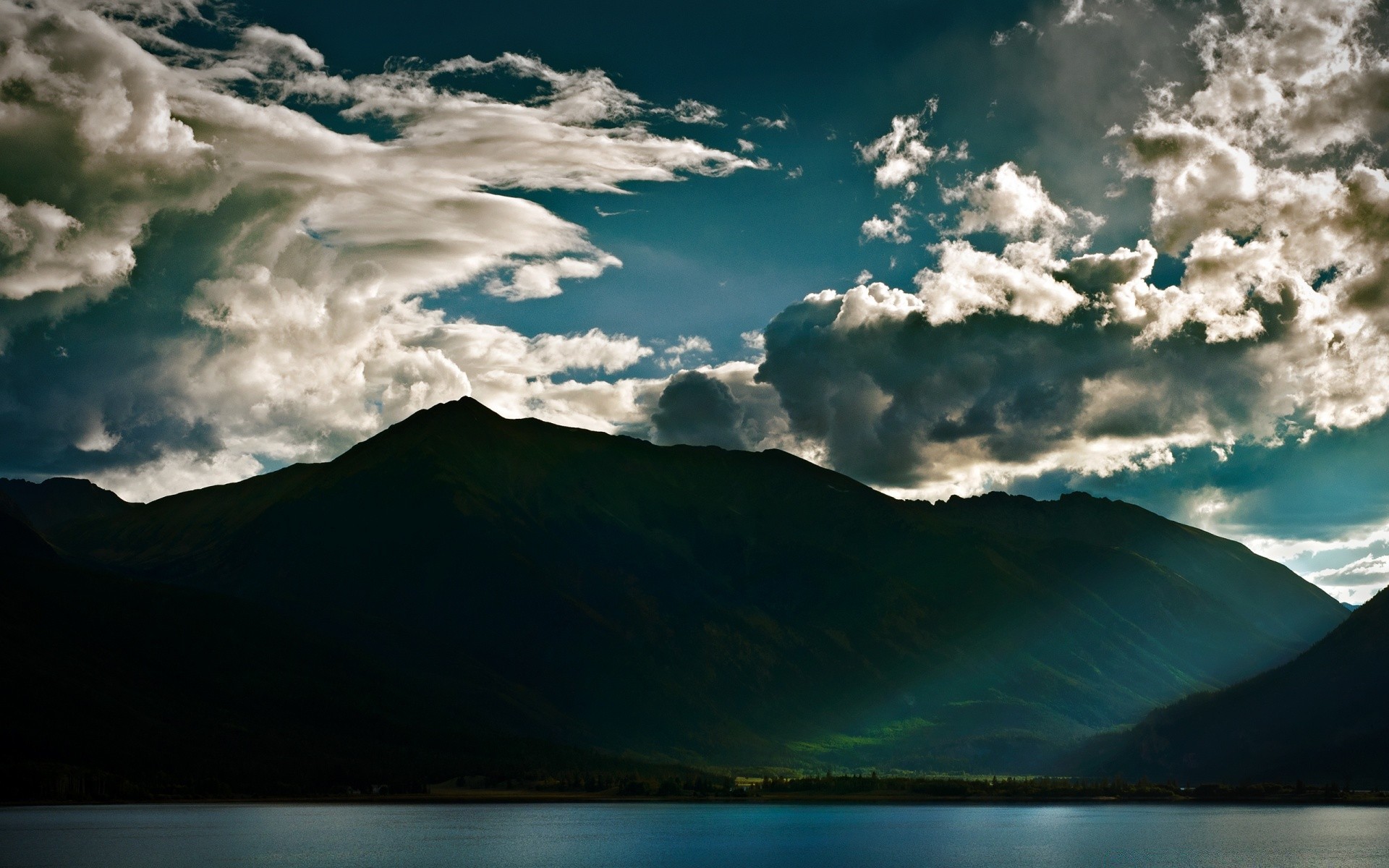 berge berge wasser landschaft reisen himmel im freien sonnenuntergang schnee natur am abend see dämmerung tageslicht