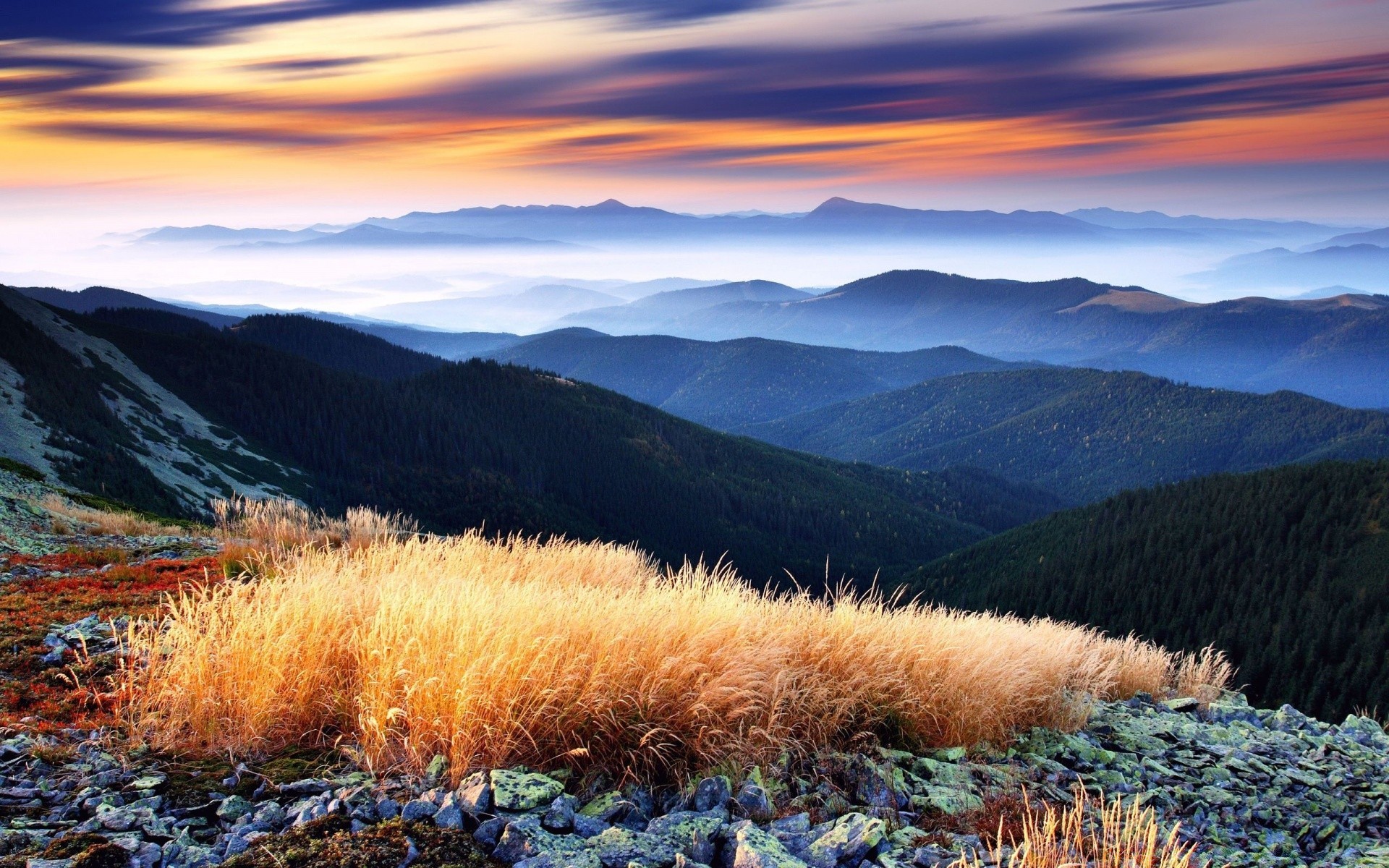 montagnes paysage montagnes neige nature scénique ciel voyage bois lac à l extérieur coucher de soleil aube paysage automne pic de montagne eau belle