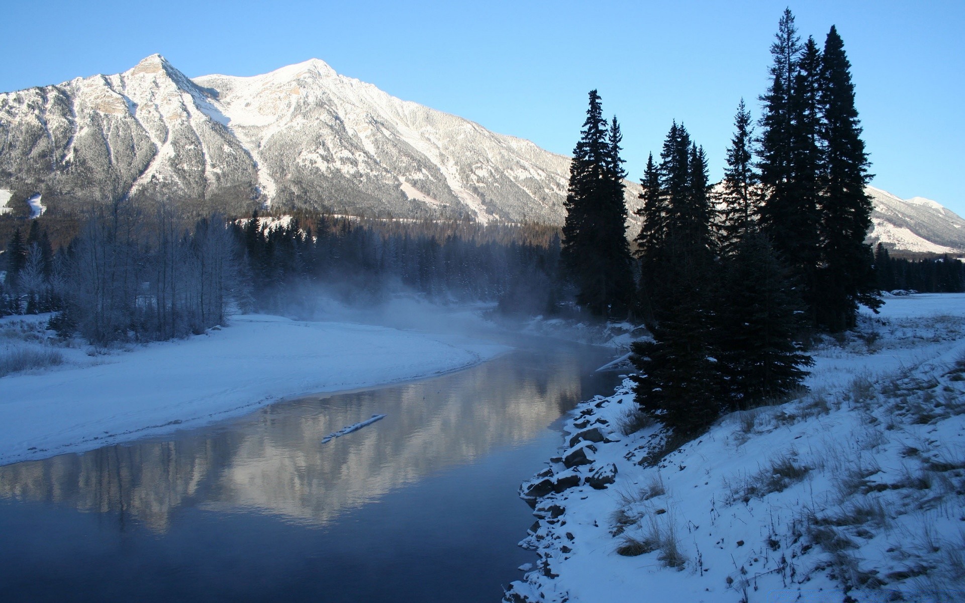 montagnes neige montagnes hiver glace paysage bois froid scénique eau en plein air voyage nature