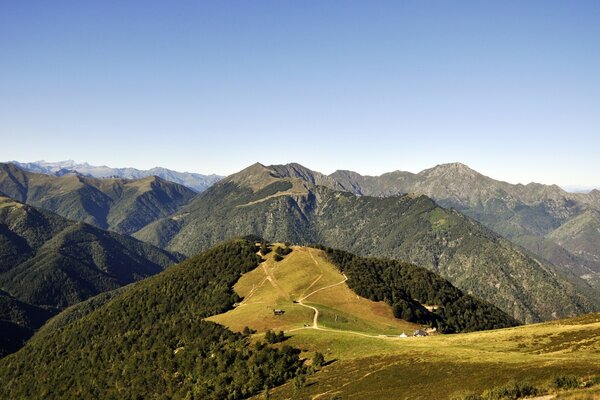 The smell, the wind, the mountains are all you need