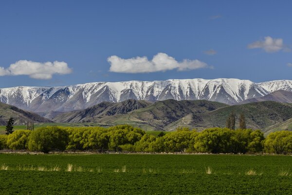 Journeys. Mountains. Landscape. Snow