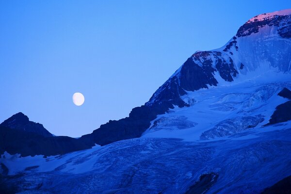 Thé chaud doux et montagne