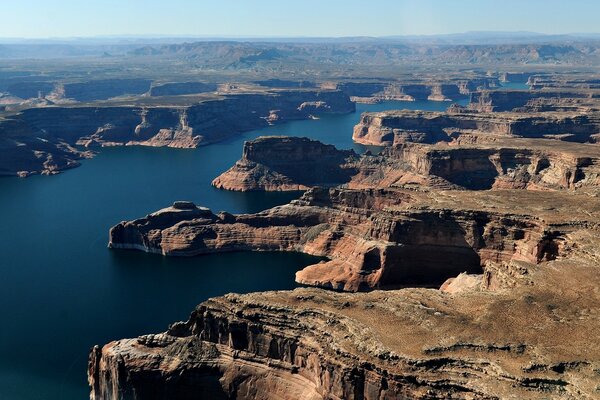 Huge majestic immense canyons