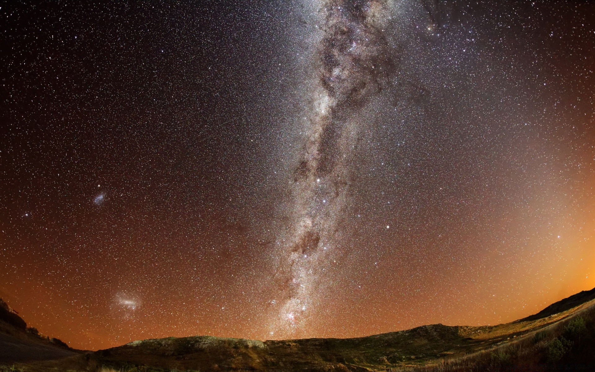 cielo astronomía luna oscuro galaxia paisaje exploración espacio cielo resumen planetas textura