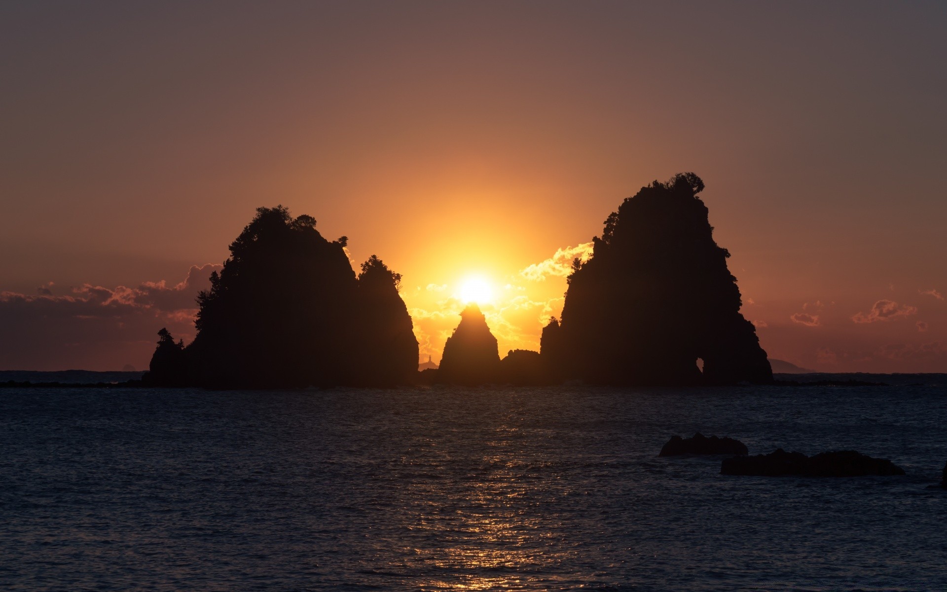 céu pôr do sol amanhecer água noite sol crepúsculo iluminado praia oceano silhueta mar paisagem