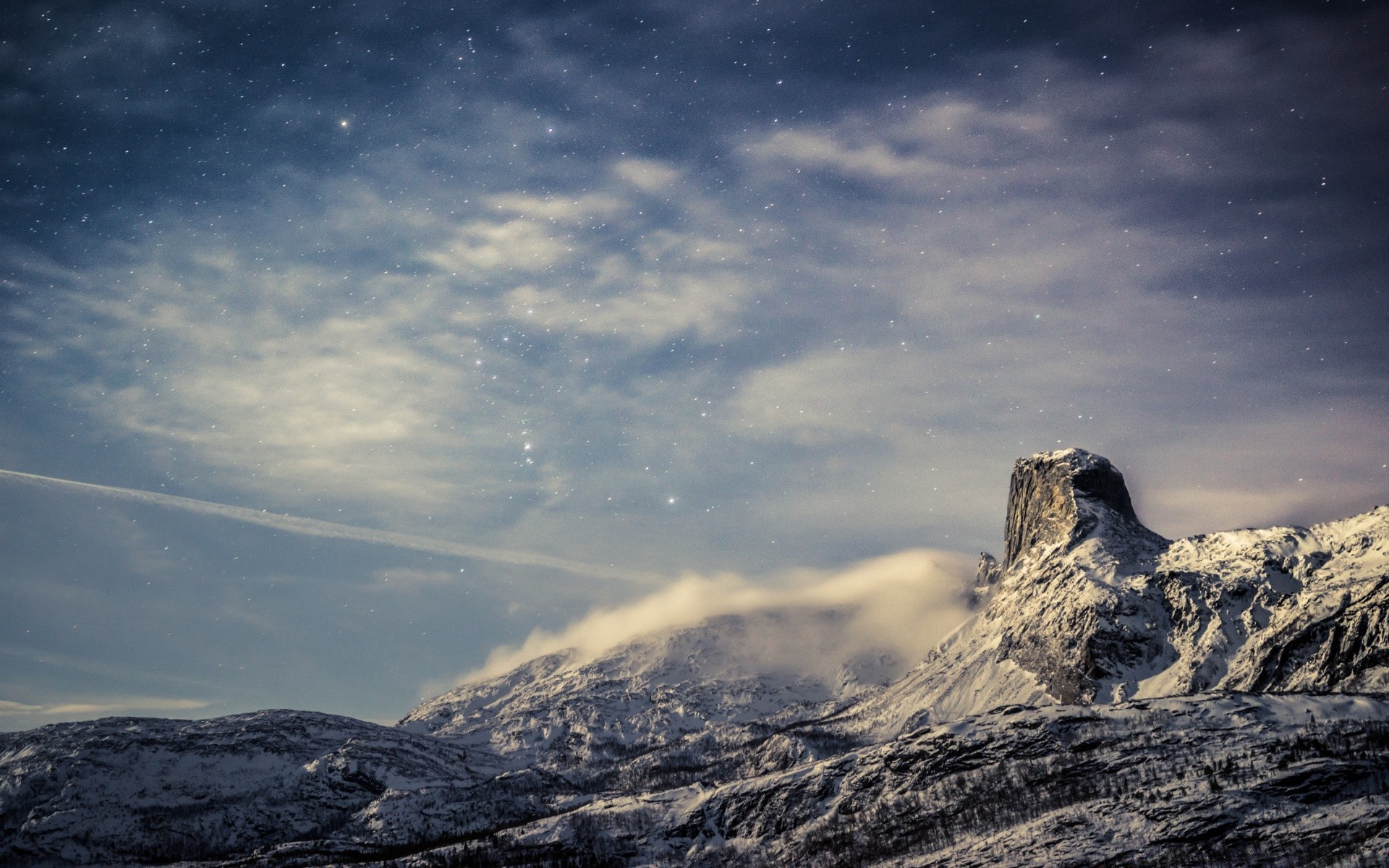 the sky mountain sky snow landscape travel sunset nature winter outdoors rock dawn ice cloud