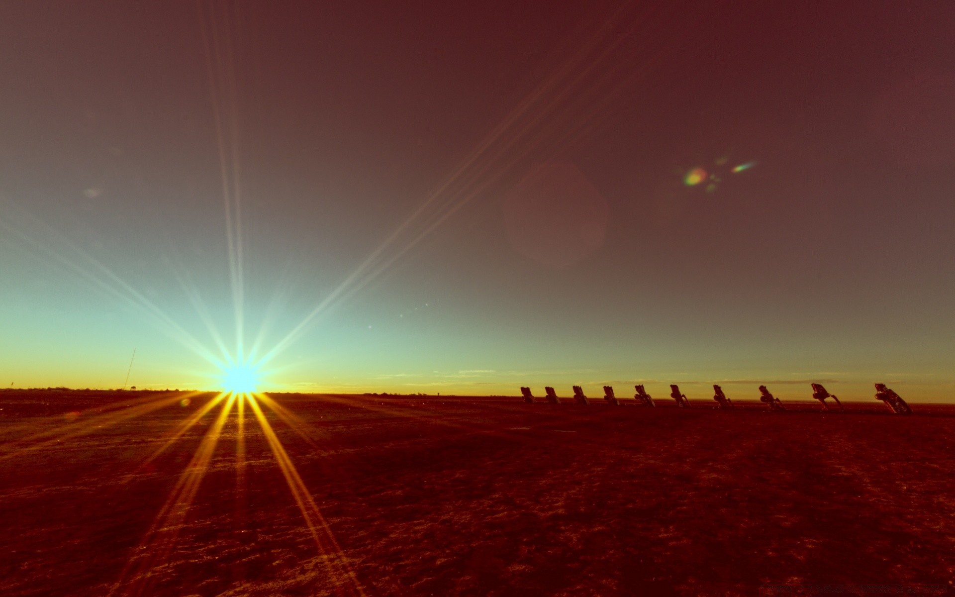 cielo tramonto paesaggio sera sole alba cielo luce campo crepuscolo natura orizzonte