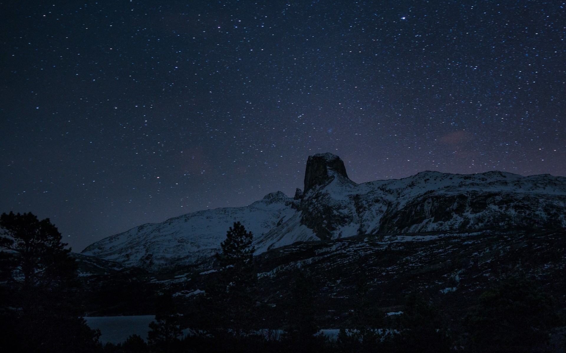 cielo luna nieve astronomía cielo paisaje invierno montañas exploración viajes al aire libre luz noche silueta observatorio frío amanecer galaxia naturaleza hielo