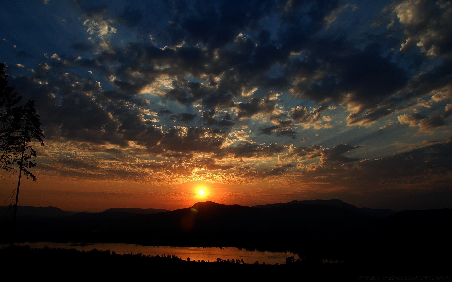 cielo tramonto alba sera crepuscolo sole silhouette cielo illuminato all aperto luna paesaggio bel tempo