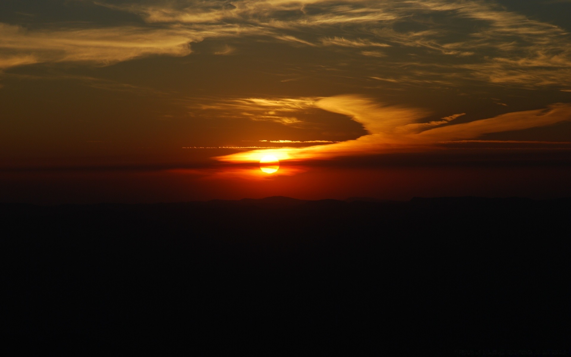 the sky sunset sun dawn evening sky dusk landscape backlit fair weather light silhouette