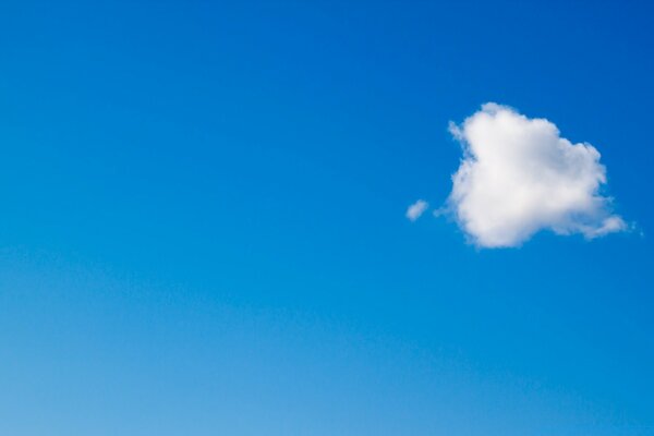 Belle photo du ciel avec des nuages