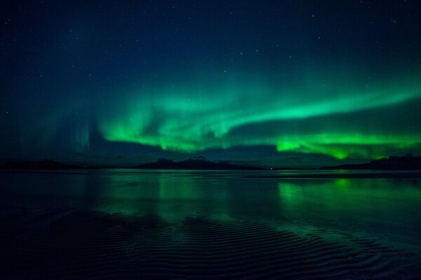 Aurora boreal en latitudes del sur