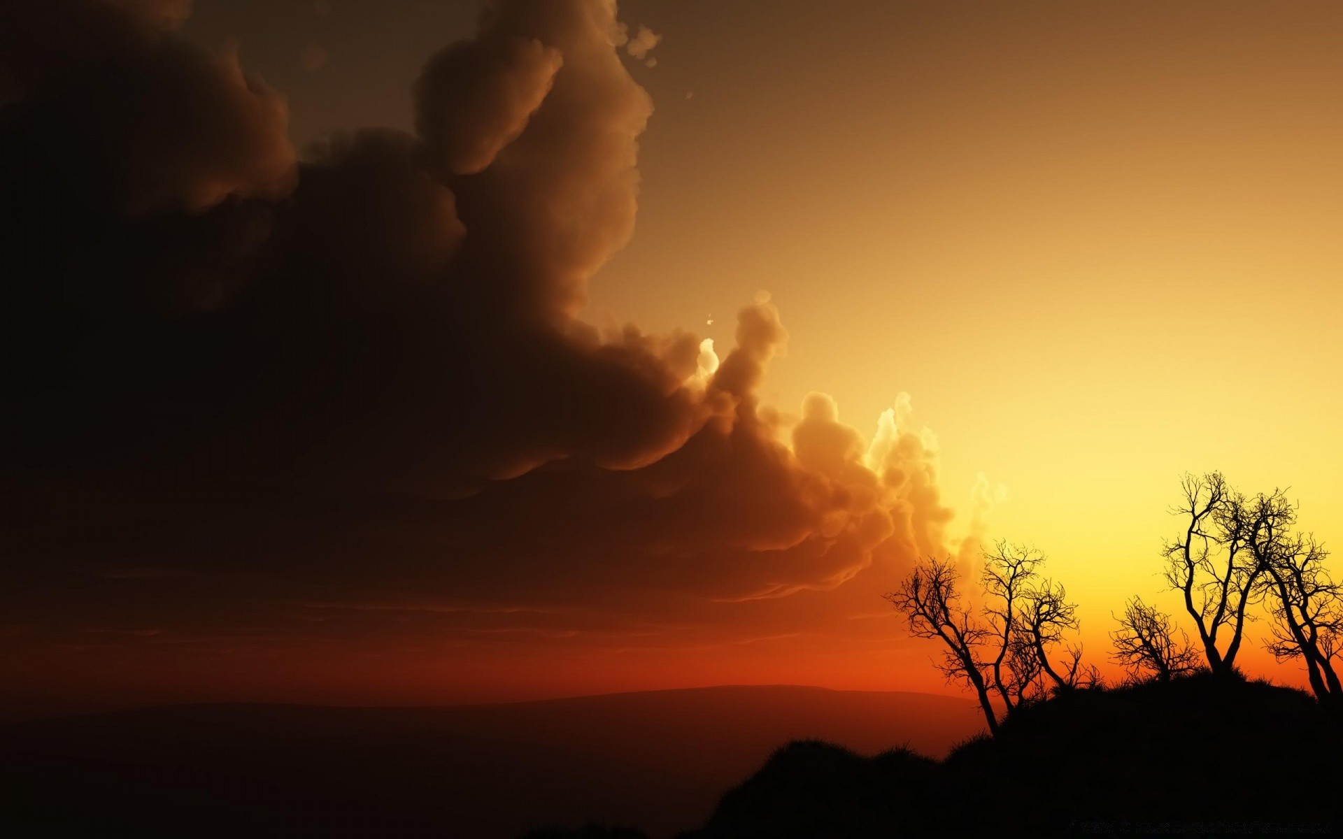 cielo puesta de sol amanecer iluminado silueta noche crepúsculo sol cielo naturaleza luz al aire libre