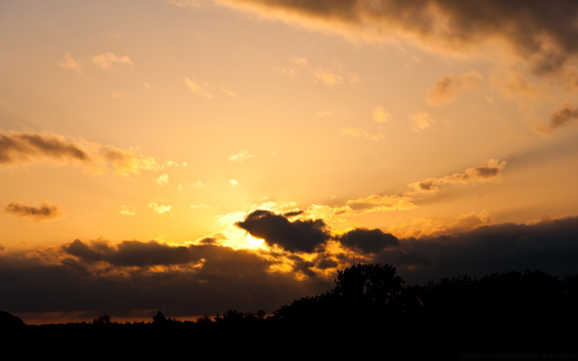 cielo tramonto alba sole paesaggio cielo sera illuminato crepuscolo silhouette luce natura bel tempo all aperto