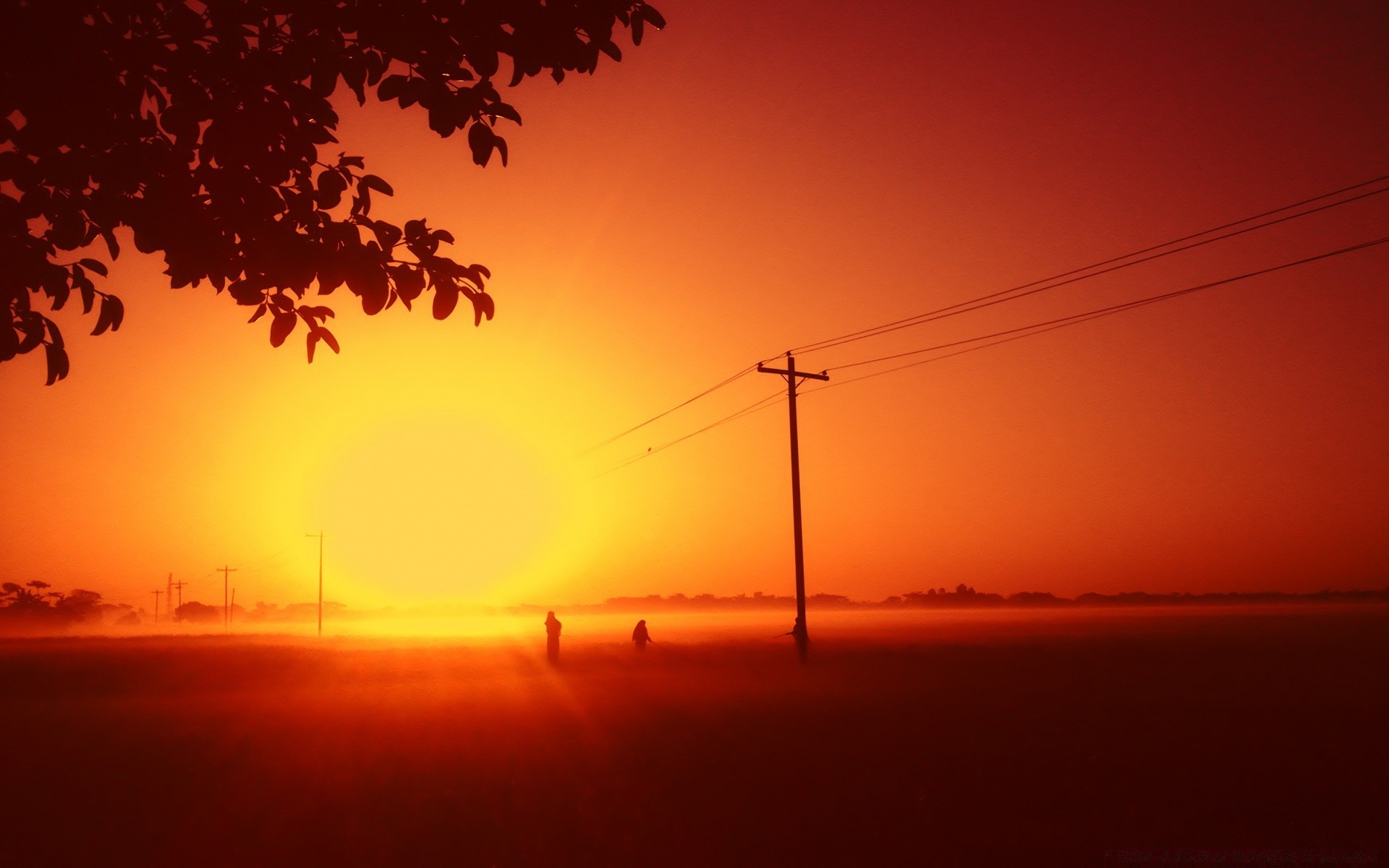 the sky sunset silhouette dawn evening backlit sun dusk sky landscape nature light energy