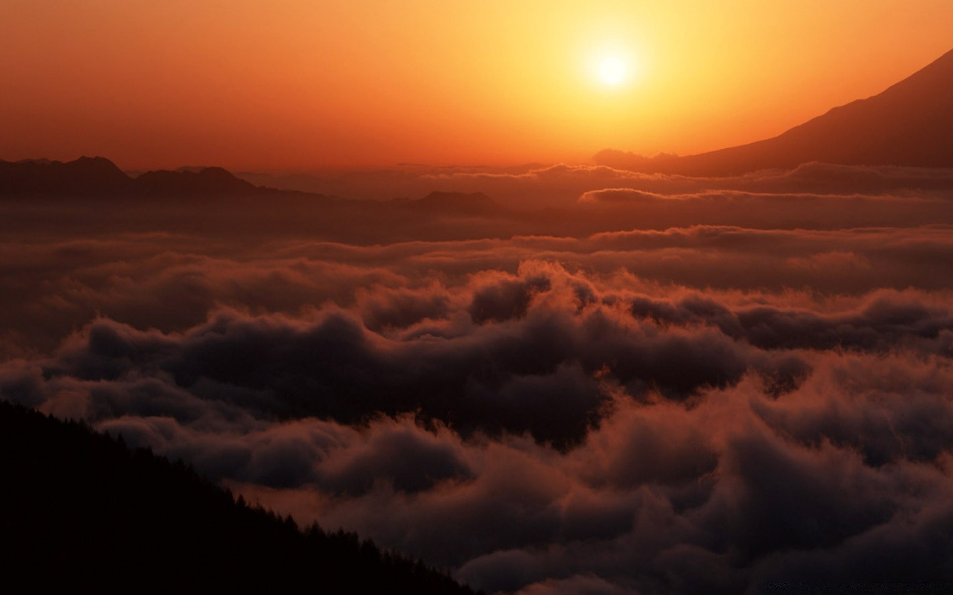 cielo tramonto alba sera crepuscolo sole illuminato cielo silhouette bel tempo all aperto paesaggio