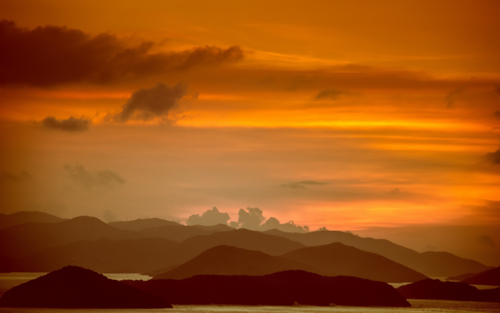 ciel coucher de soleil aube soir soleil ciel crépuscule voyage montagnes à l extérieur nature paysage brouillard