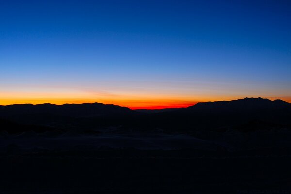 Una mañana mágica en las montañas