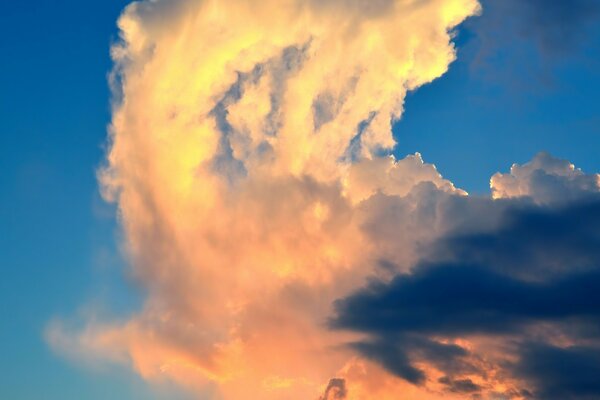 Cielo al aire libre. Naturaleza y clima