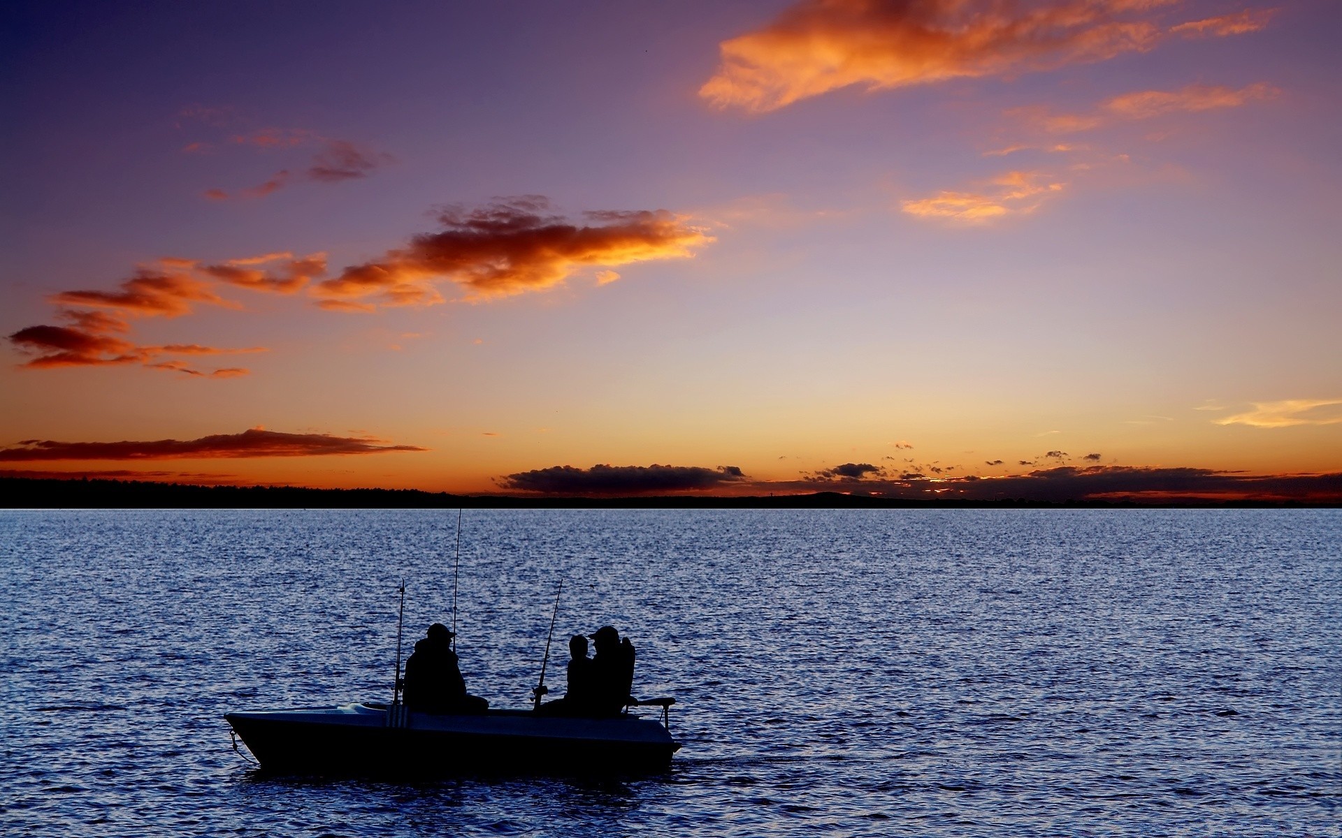 see sonnenuntergang wasser dämmerung dämmerung abend wasserfahrzeug boot silhouette meer ozean reisen sonne himmel reflexion gelassenheit fischer