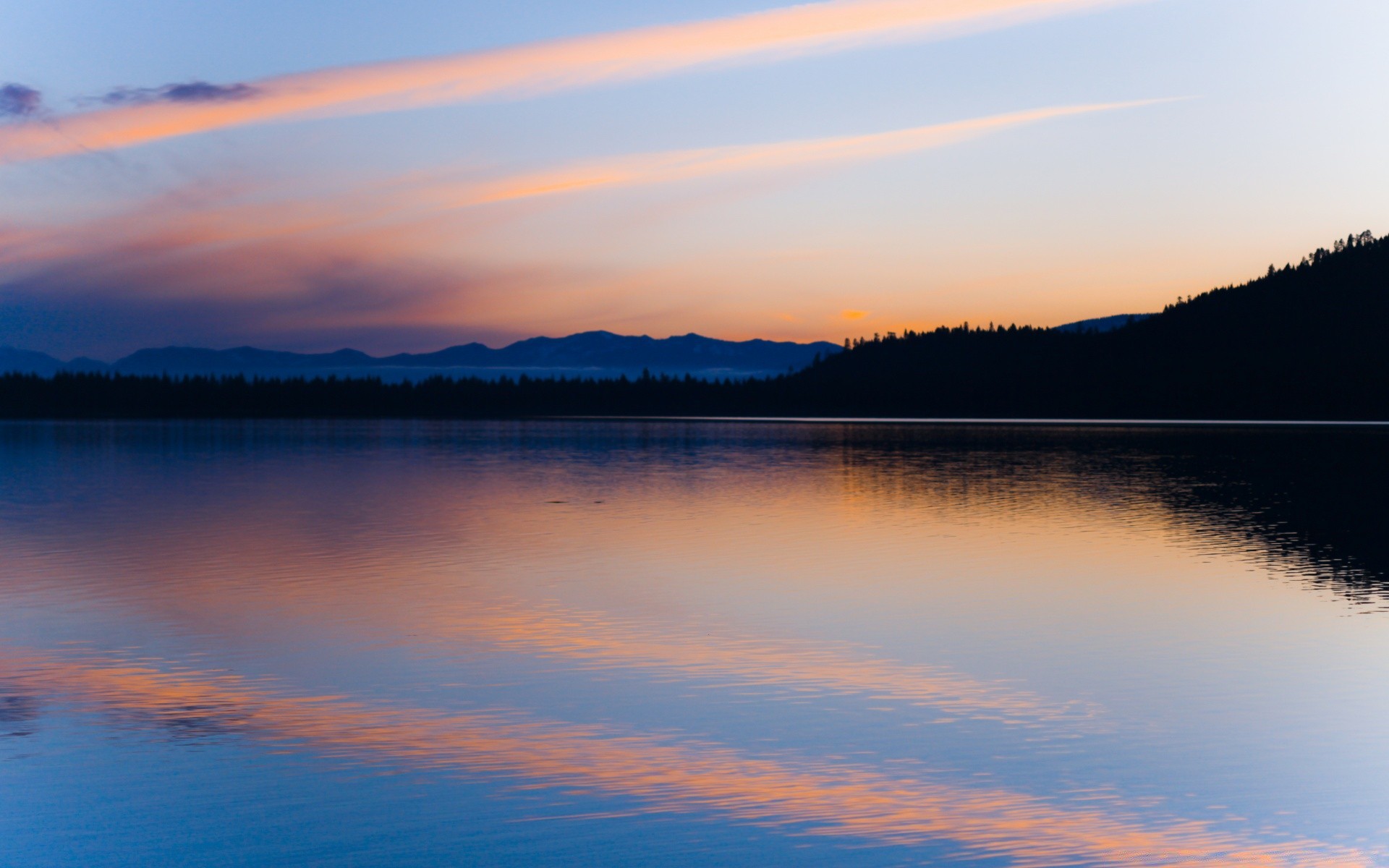 lac coucher de soleil eau aube réflexion soir ciel paysage nature crépuscule à l extérieur soleil