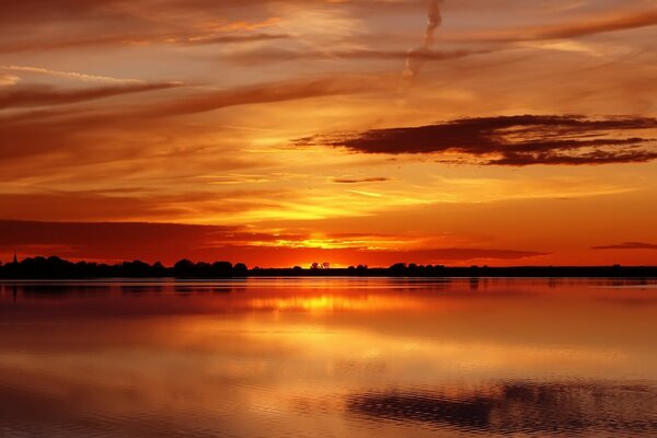 A study in orange tones, the beauty of nature