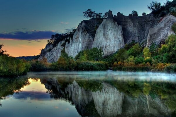 Desktop screensaver mountain slopes