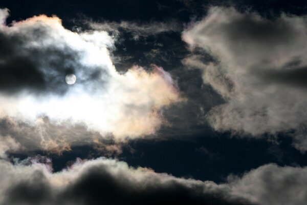 Cielo nubes mal tiempo tormenta