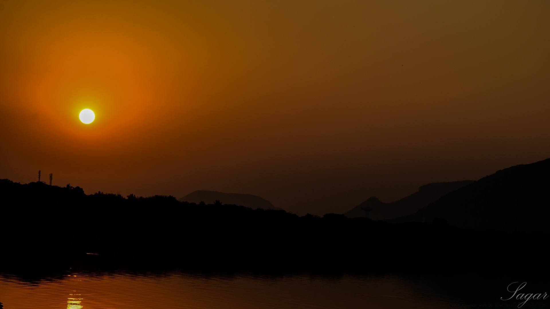 himmel sonnenuntergang dämmerung sonne abend dämmerung mond himmel hintergrundbeleuchtung landschaft silhouette nebel licht gutes wetter wasser im freien reisen berge