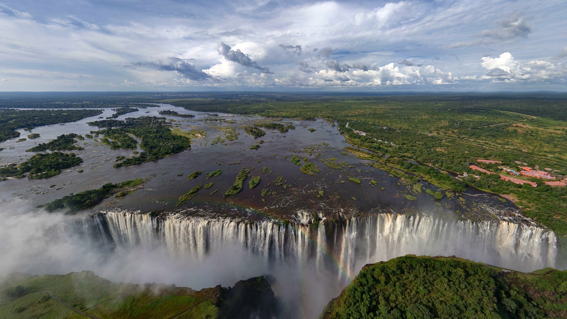 waterfalls water landscape travel river outdoors nature sky seashore