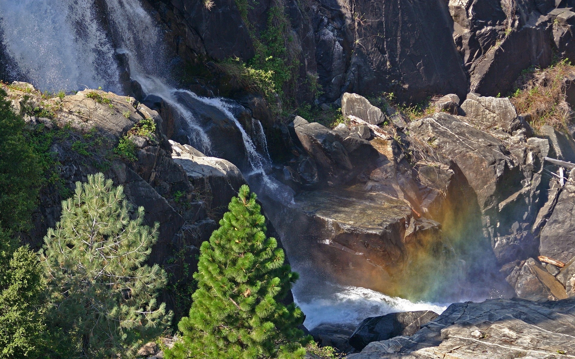 waterfalls water rock nature landscape waterfall outdoors travel river mountain stream scenic canyon park tree valley wood