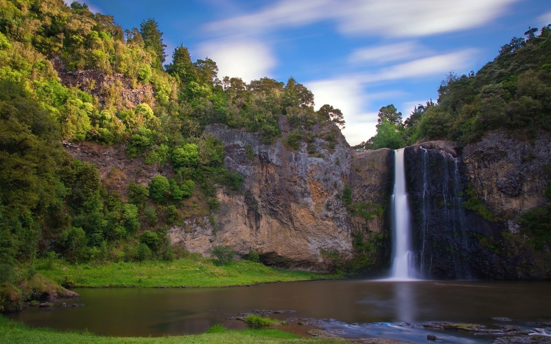 waterfalls water river waterfall landscape nature travel rock tree mountain wood outdoors stream scenic sky fall lake environment daylight summer